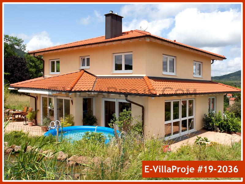 Ev Villa Proje #19 - 2036 Çelik Villa Modeli ve 3D Tasarımı