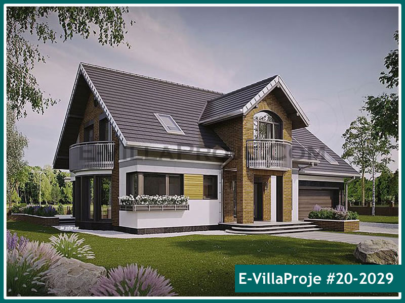 Ev Villa Proje #20 - 2029 Çelik Villa Modeli ve 3D Tasarımı