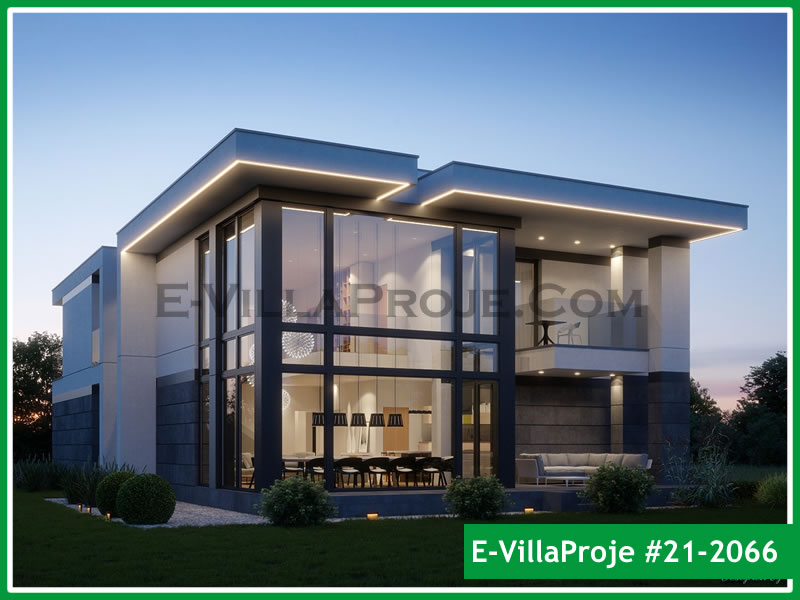 Ev Villa Proje #21 - 2066 Çelik Villa Modeli