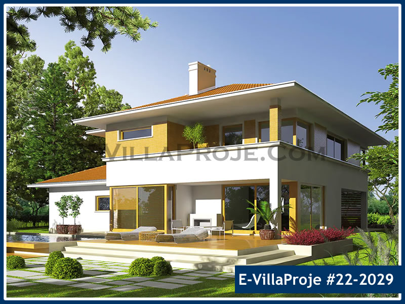 Ev Villa Proje #22 - 2029 Çelik Villa Modeli