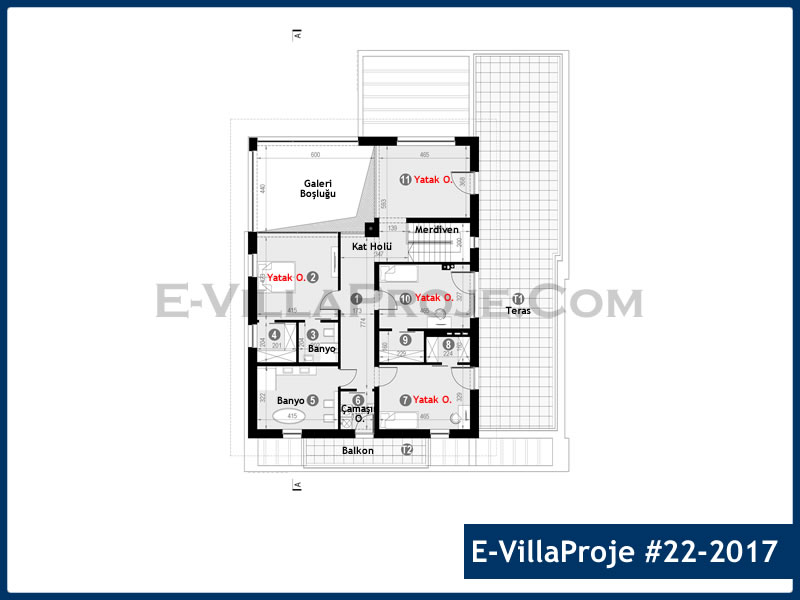 Ev Villa Proje #22 - 2017 Çelik Ev Projesi - Görsel 3