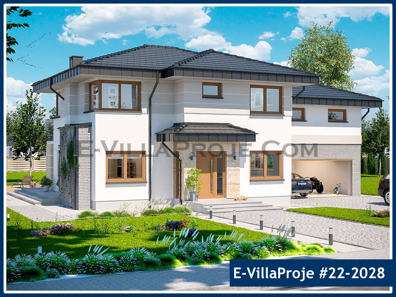 Ev Villa Proje #22 - 2028 Çelik Villa Modeli