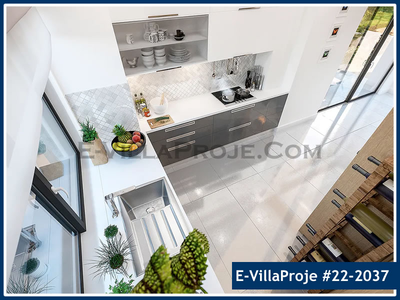 Ev Villa Proje #22 - 2037 Çelik Ev Projesi - Görsel 12