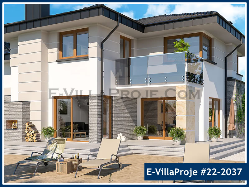 Ev Villa Proje #22 - 2037 Çelik Ev Projesi - Görsel 7