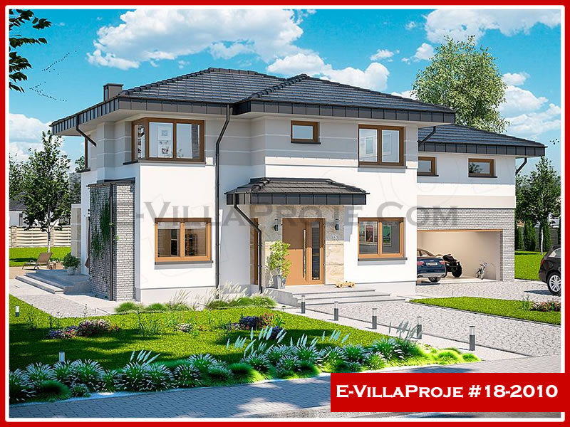 Ev Villa Proje #18 - 2010 Çelik Villa Modeli ve 3D Tasarımı