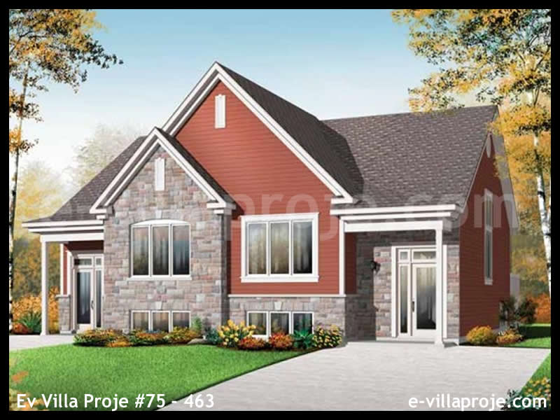 Ev Villa Proje #75 - 463 Çelik Villa Modeli