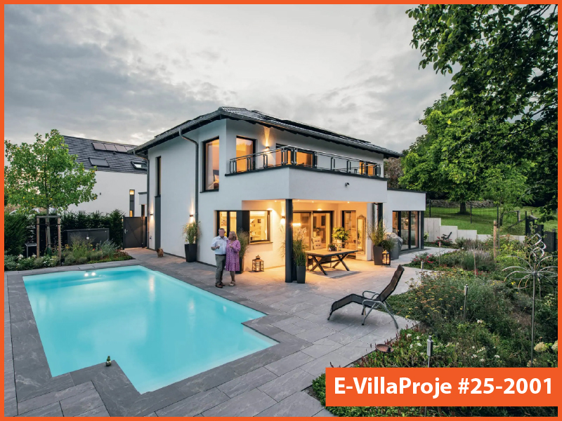 Ev Villa Proje #25 - 2001 Çelik Villa Modeli