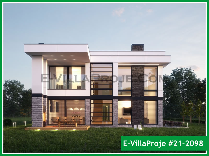 Ev Villa Proje #21 - 2098 Çelik Villa Modeli