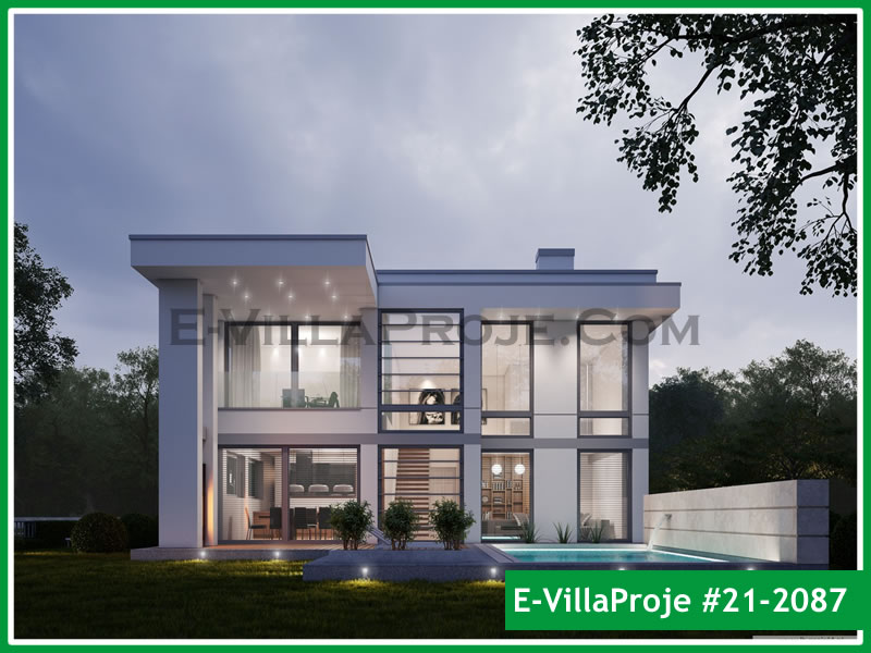 Ev Villa Proje #21 - 2087 Çelik Villa Modeli