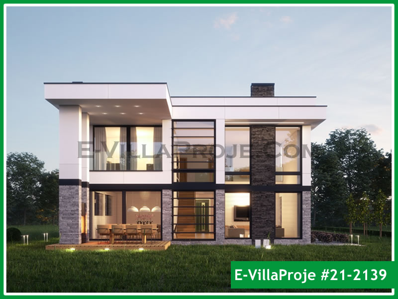 Ev Villa Proje #21 - 2139 Çelik Villa Modeli