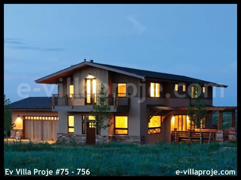 Ev Villa Proje #75 - 756 Çelik Villa Modeli