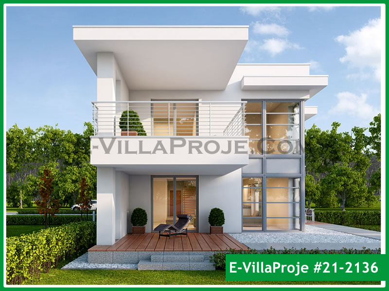 Ev Villa Proje #21 - 2136 Çelik Villa Modeli ve 3D Tasarımı