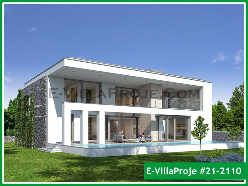 Ev Villa Proje #21 - 2110 Çelik Villa Modeli