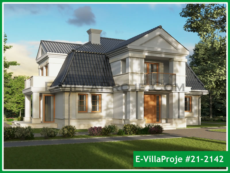 Ev Villa Proje #21 - 2142 Çelik Villa Modeli ve 3D Tasarımı