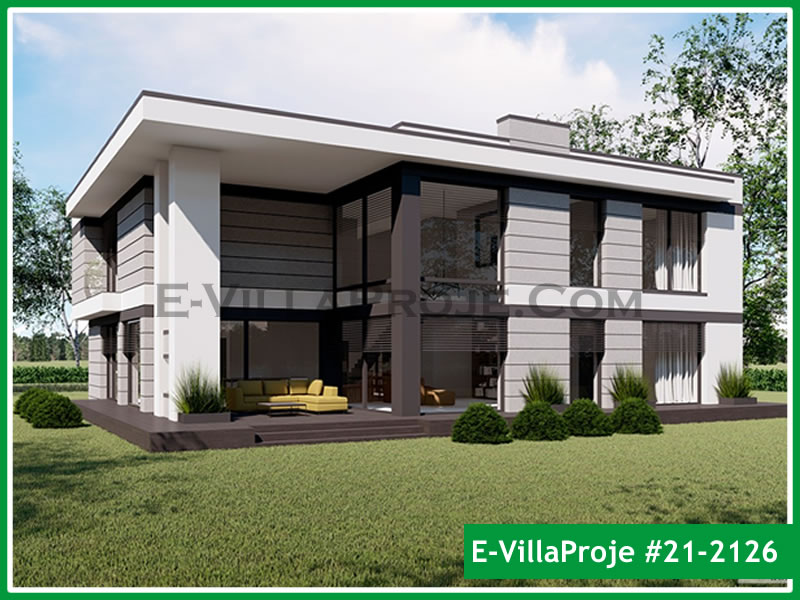 Ev Villa Proje #21 - 2126 Çelik Villa Modeli