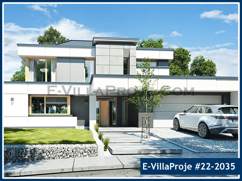Ev Villa Proje #22 - 2035 Çelik Villa Modeli