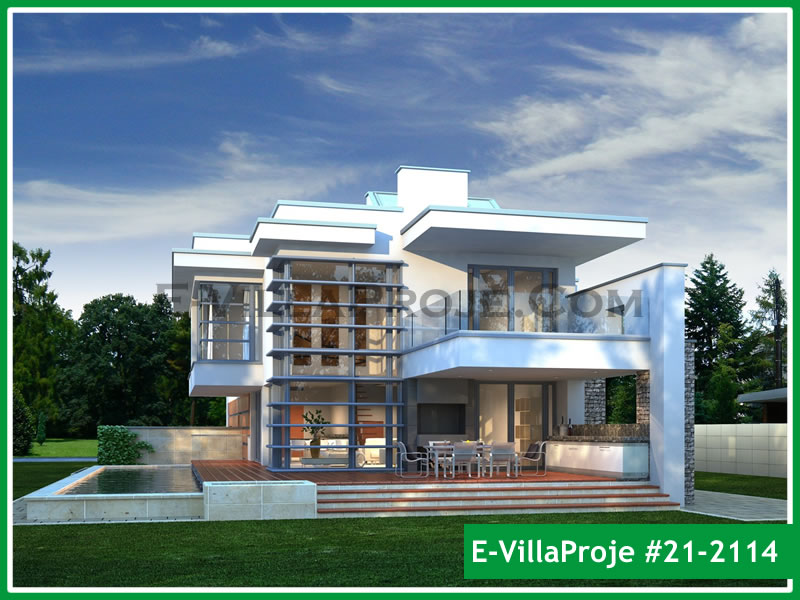 Ev Villa Proje #21 - 2114 Çelik Villa Modeli
