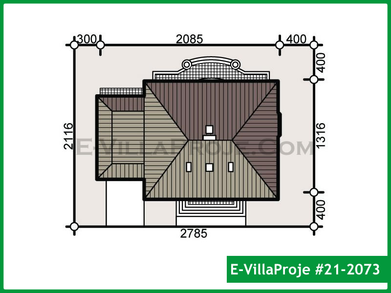 Ev Villa Proje #21 - 2073 Çelik Ev Projesi - Görsel 13