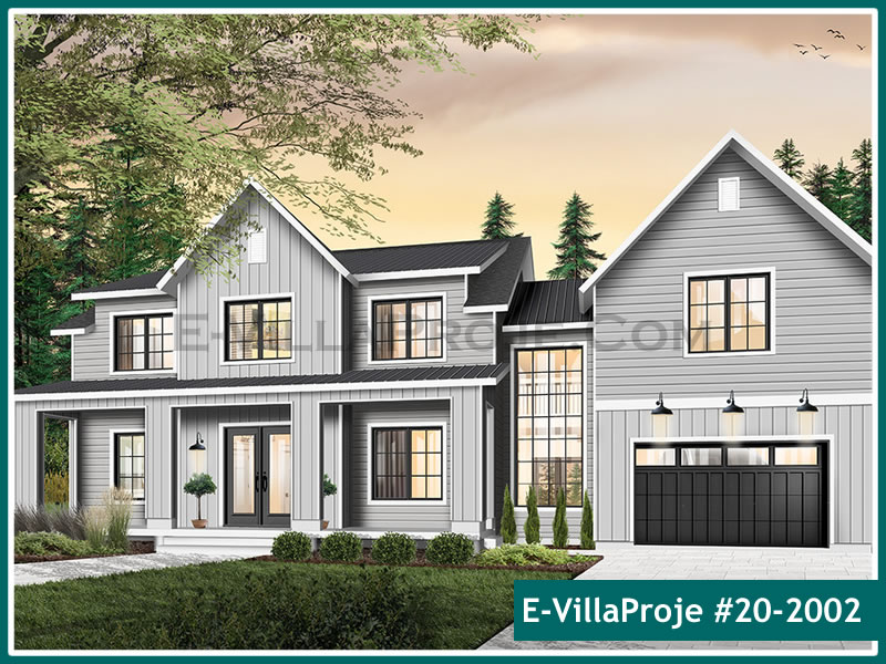 Ev Villa Proje #20 - 2002 Çelik Villa Modeli