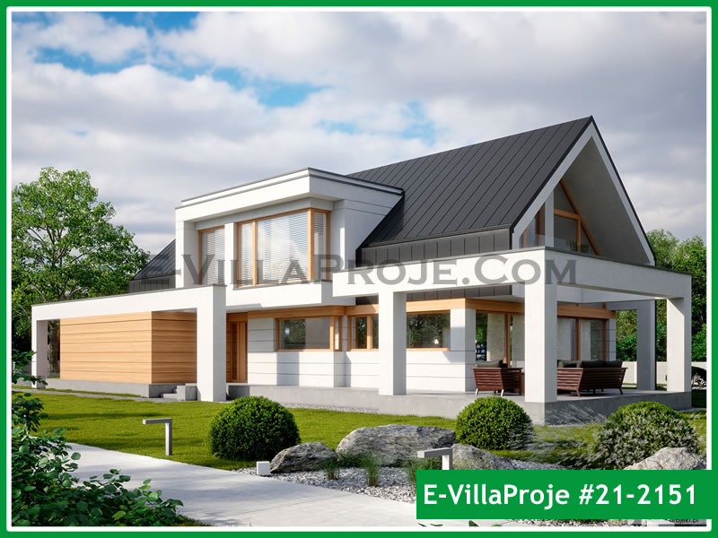 Ev Villa Proje #21 - 2151 Çelik Villa Modeli