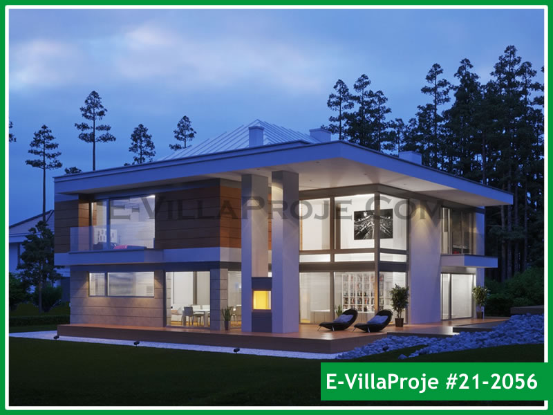 Ev Villa Proje #21 - 2056 Çelik Villa Modeli
