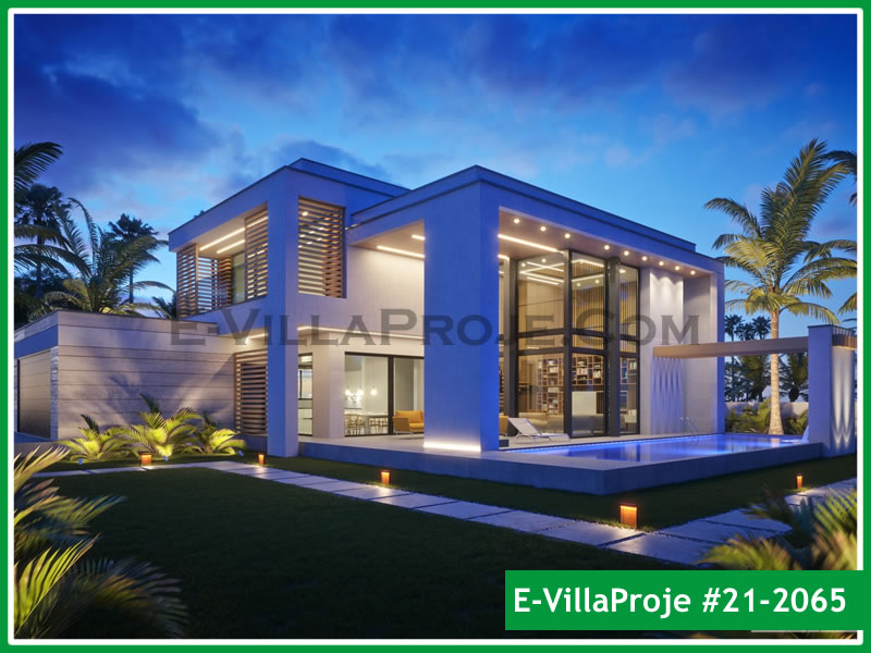 Ev Villa Proje #21 - 2065 Çelik Villa Modeli