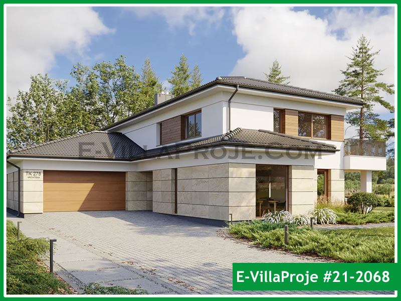 Ev Villa Proje #21 - 2068 Çelik Villa Modeli
