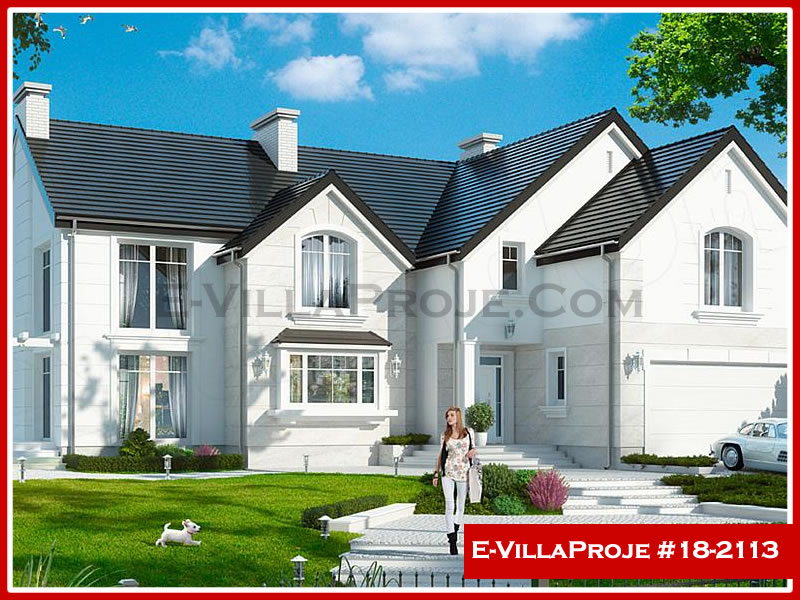 Ev Villa Proje #18 - 2113 Çelik Villa Modeli ve 3D Tasarımı