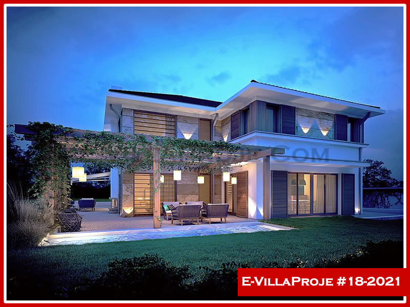 Ev Villa Proje #18 - 2021 Çelik Villa Modeli