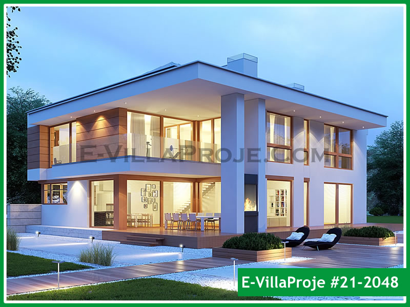 Ev Villa Proje #21 - 2048 Çelik Villa Modeli