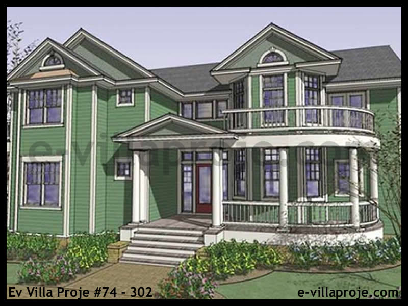 Ev Villa Proje #74 - 302 Çelik Villa Modeli