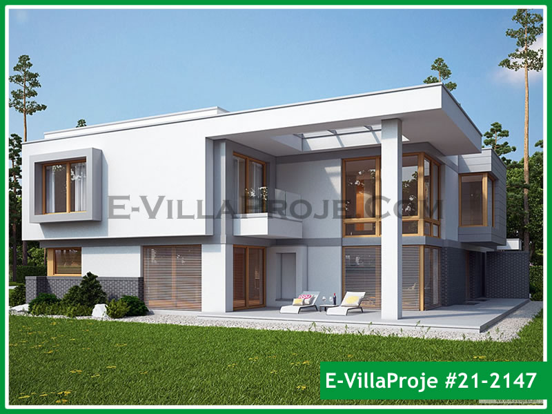 Ev Villa Proje #21 - 2147 Çelik Villa Modeli