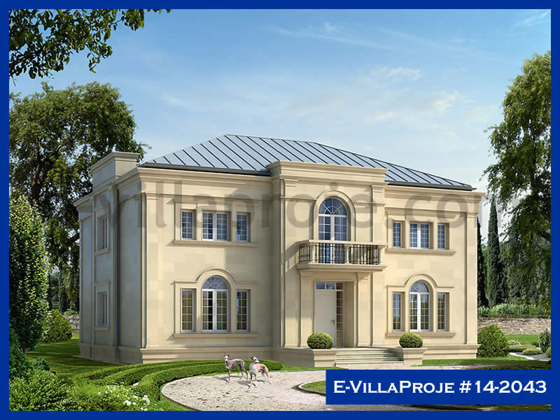 Ev Villa Proje #14 - 2043 Çelik Villa Modeli ve 3D Tasarımı
