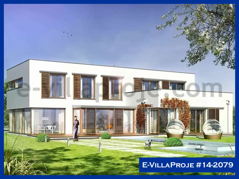 Ev Villa Proje #14 - 2079 Çelik Villa Modeli