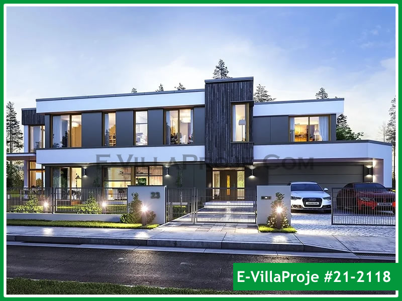 Ev Villa Proje #21 - 2118 Çelik Villa Modeli