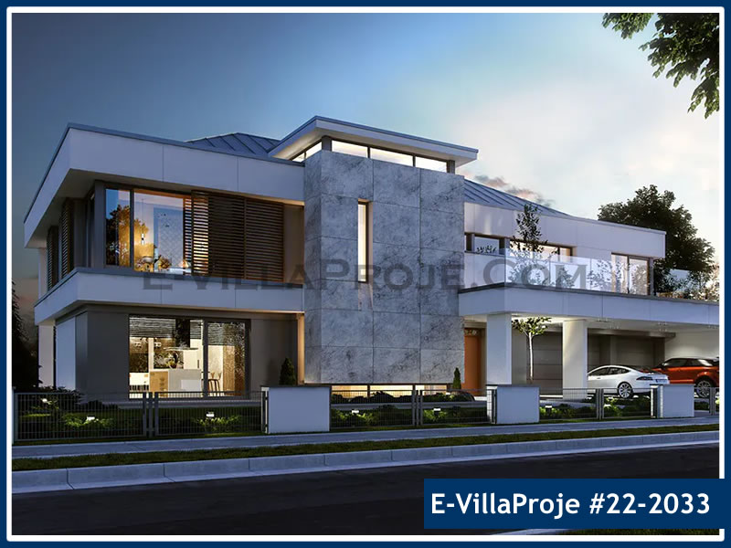 Ev Villa Proje #22 - 2033 Çelik Villa Modeli