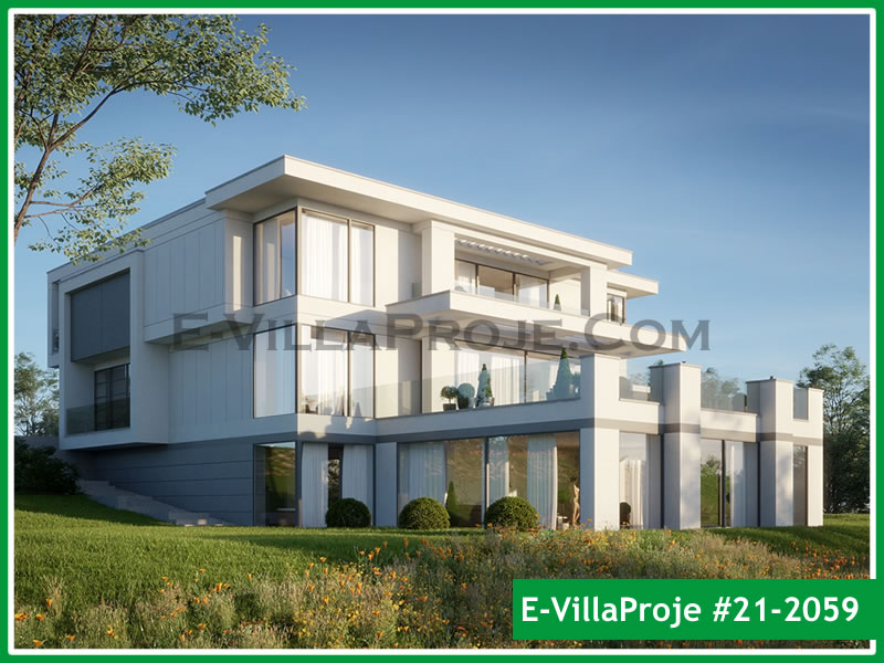 Ev Villa Proje #21 - 2059 Çelik Villa Modeli