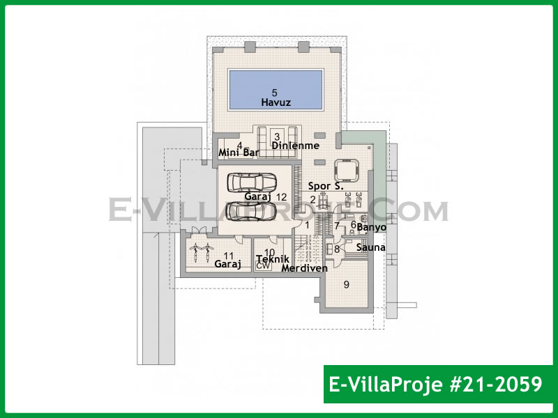 Ev Villa Proje #21 - 2059 Çelik Ev Projesi - Görsel 4