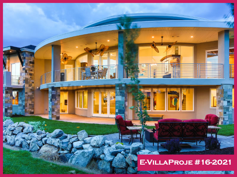 Ev Villa Proje #16 - 2021 Çelik Villa Modeli ve 3D Tasarımı