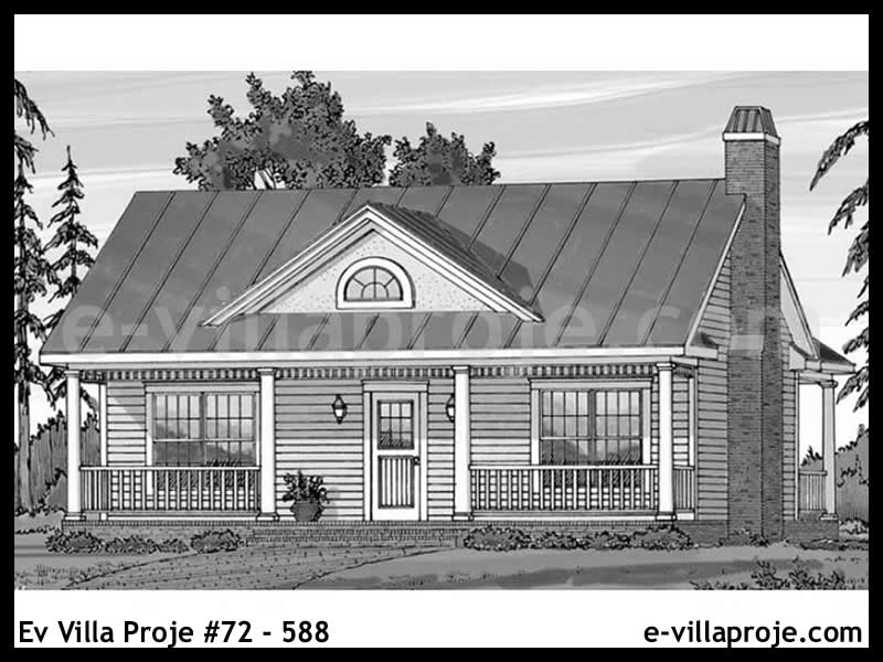 Ev Villa Proje #72 - 588 Çelik Ev Projesi - Görsel 3