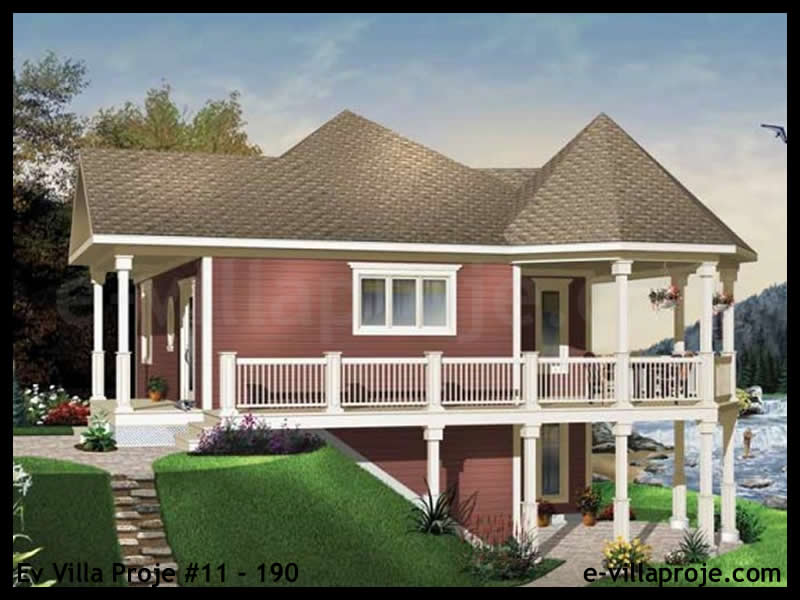 Ev Villa Proje #11 - 190 Çelik Villa Modeli
