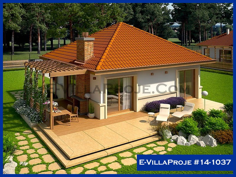 Ev Villa Proje #14 - 1037 Çelik Villa Modeli ve 3D Tasarımı