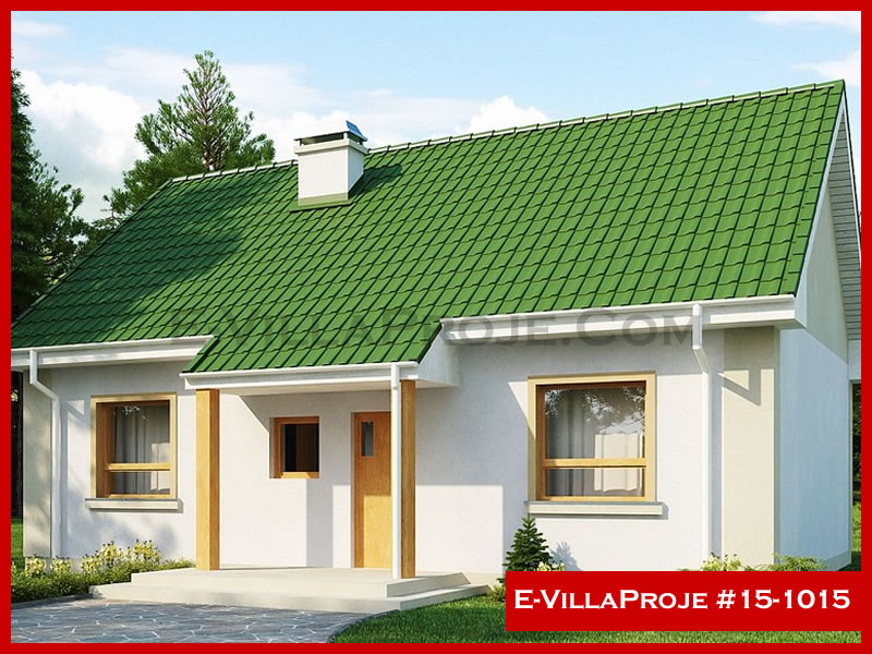 Ev Villa Proje #15 - 1015 Çelik Villa Modeli ve 3D Tasarımı