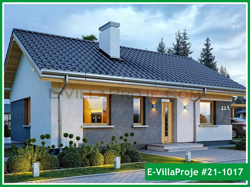Ev Villa Proje #21 - 1017 Çelik Villa Modeli