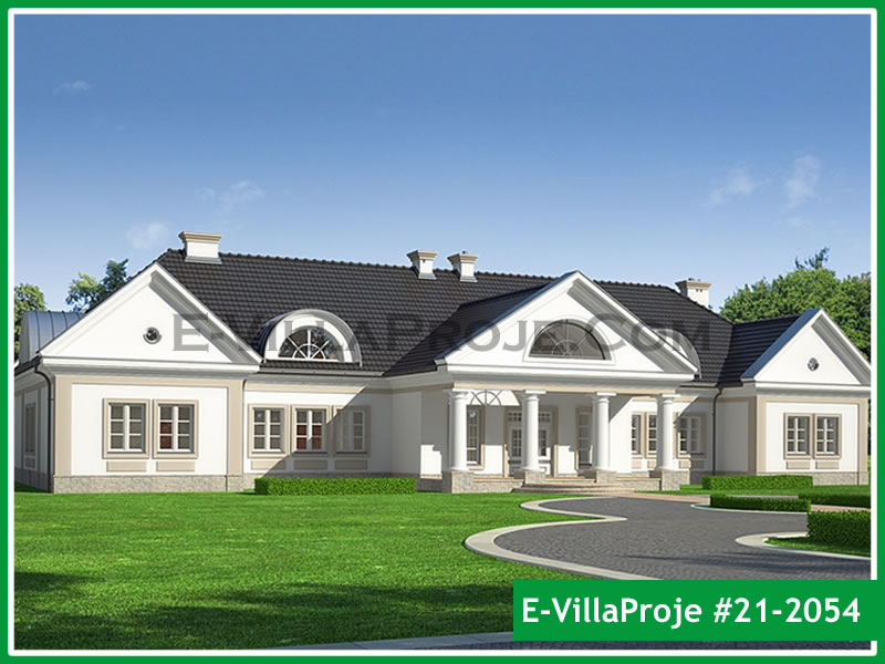 Ev Villa Proje #21 - 2054 Çelik Villa Modeli