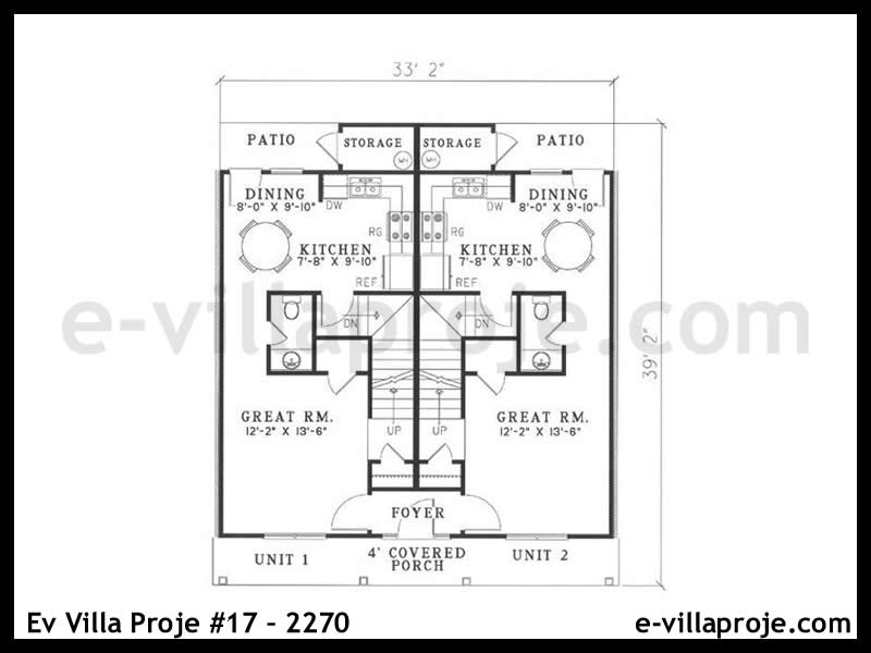Ev Villa Proje #17 - 2270 Çelik Ev Projesi - Görsel 2