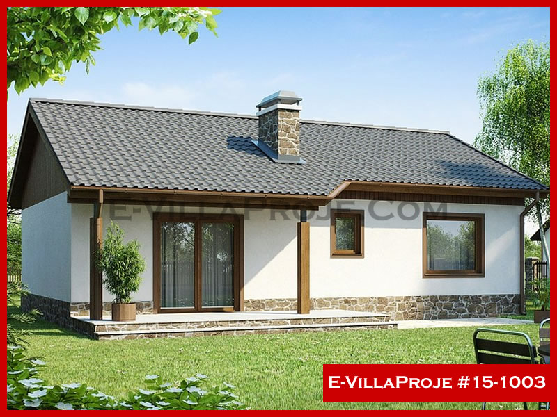 Ev Villa Proje #15 - 1003 Çelik Villa Modeli ve 3D Tasarımı