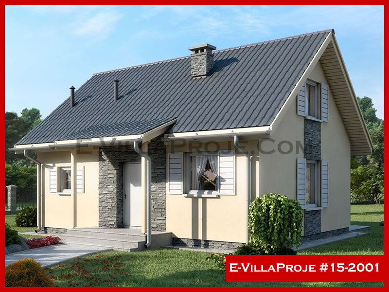 Ev Villa Proje #15 - 2001 Çelik Villa Modeli