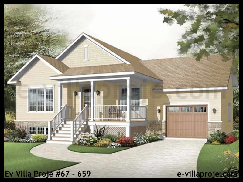Ev Villa Proje #67 - 659 Çelik Villa Modeli ve 3D Tasarımı