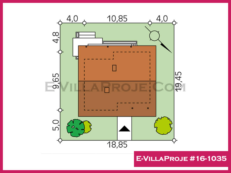 Ev Villa Proje #16 - 1035 Çelik Ev Projesi - Görsel 3